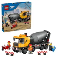 Hormigonera LEGO City 60478 con Mezcladora Giratoria
