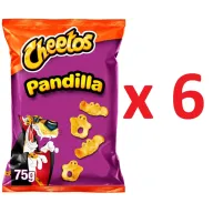 Cheetos Pandilla Sabor Queso, 6 Paquetes 75g (1.02€/paquete)