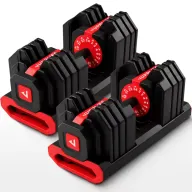 Mancuerna Ajustable 24 kg RELAXTY: 15 en 1 para Fitness