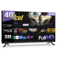 Smart TV 40" TD Systems - Samsung Tizen OS 8.0, Triple Tuner