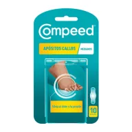 Compeed Medianos: Pack de 10 para eliminar callos en pies.