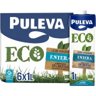 Leche Ecológica BIO Puleva ECO - Pack 6 x 1L UHT