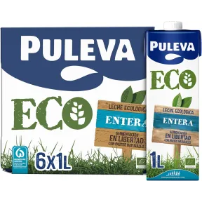 Leche Ecológica BIO Puleva ECO - Pack 6 x 1L UHT
