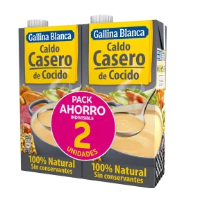 Caldo Casero de Cocido Gallina Blanca - 4 litros por 5,52€