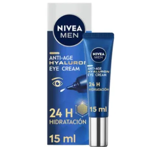 Contorno de Ojos NIVEA MEN Antiedad con Ácido Hialurónico