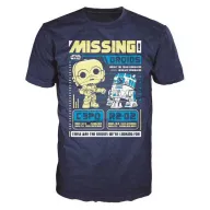 Camiseta corta Star Wars C3PO y R2D2 de Funko