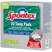 Estropajos Spontex con jabón: 20 unidades para grasa y suciedad
