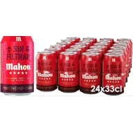 Pack 24 Latas Mahou Sin Filtrar, Cerveza Artesanal Refrescante