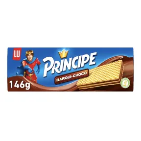 Galletas de Barquillo Rellenas con Chocolate Príncipe Barqui-Choco 145g