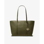 Bolso grande de piel granulada Michael Kors Temple shopper