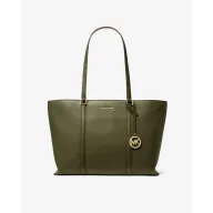 Bolso grande de piel granulada Michael Kors Temple shopper