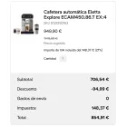 ECAM450.86.T DeLonghi Eletta Explore: Café de calidad