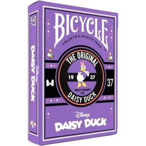 Daisy Duck en Juego de Cartas Clásico de Disney - Bicicleta
