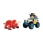 Quad con Dino de Pinypon Action: Wild Adventure