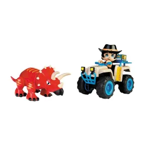 Quad con Dino de Pinypon Action: Wild Adventure