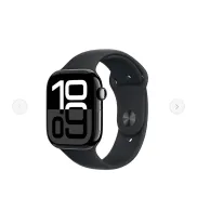 Apple Watch GPS 46mm Negro con Correa Deportiva Negra ML