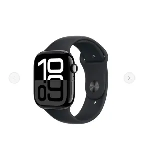 Apple Watch GPS 46mm Negro con Correa Deportiva Negra ML