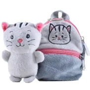 Gato de Peluche MAI en Mochila - Friends2Go (12,5 cm)