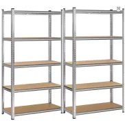 Estanterías Metálicas T-LoVendo 180x90x40 - Pack de 2