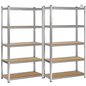 Estanterías Metálicas T-LoVendo 180x90x40 - Pack de 2