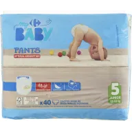 40 Pantalones Carrefour Baby T5 (12-18 kg) a 0,12€ unidad