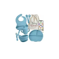 Vajilla Infantil de Silicona: Vaso y Cuchara Aprendizaje