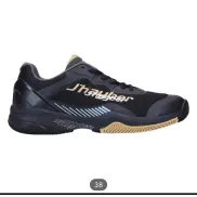Zapatillas Jhayber Tarifa Negro para pádel, tallas 36 y 39