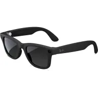 Gafas Ray-Ban Meta Wayfarer Grande en Negro Mate
