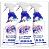 Quitamanchas en spray Vanish Oxi Action para ropa blanca
