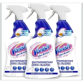 Quitamanchas en spray Vanish Oxi Action para ropa blanca