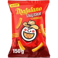 Snack Vaqueros Barbacoa Matutano 150g [Cupón + Compra Recurrente]