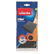 VILEDA Estropajos de Acero Inoxidable, Paquete de 2