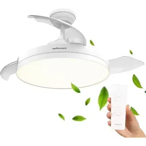 Ventilador de Techo Brizy Mellerware 40W 6 Velocidades Retráctil
