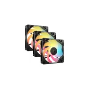 Ventiladores aRGB 120mm Corsair RS120-R - Pack de 3 Negro