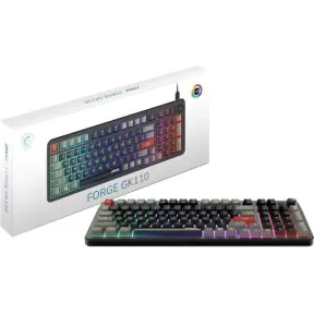 MSI Forge GK110: Teclado Gaming de alto rendimiento