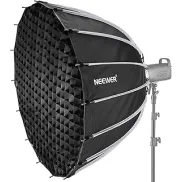 Softbox Parabólico NEEWER de 120cm, Rápido y Plegable