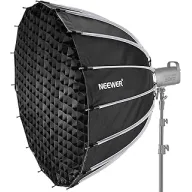 Softbox Parabólico NEEWER de 120cm, Rápido y Plegable
