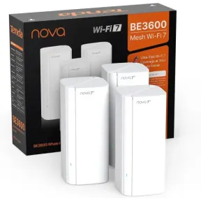 Sistema WiFi 7 Mesh 3x Tenda Nova ME3 Pro