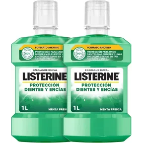 Listerine Colutorio Bucal Protección Dientes y Encías 2L
