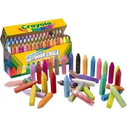 Tizas de Colores Maxi Crayola para Dibujar en Asfalto, 64 Piezas