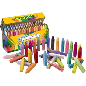 Tizas de Colores Maxi Crayola para Dibujar en Asfalto, 64 Piezas