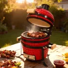 Barbacoa portátil compacta de cerámica KIMSTONE 4.5”