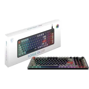 Teclado MSI Forge GK110 Gaming (Layout Español)
