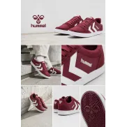 Zapatillas Hummel SLIMMER STADIL LOW en rojo oscuro