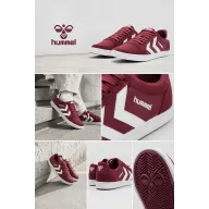 Zapatillas Hummel SLIMMER STADIL LOW en rojo oscuro