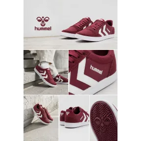 Zapatillas Hummel SLIMMER STADIL LOW en rojo oscuro