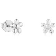 Pendientes de Plata para Mujer con Motivo Floral TOUS