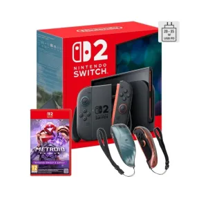 Metroid Prime 4 y Nintendo Switch 2 + Adaptador Blade