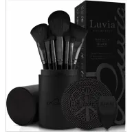 Pinceles de maquillaje veganos Luvia Prime Pro - Negro