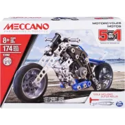 Juego de Construcción Meccano: Moto 5 Modelos y 174 Piezas